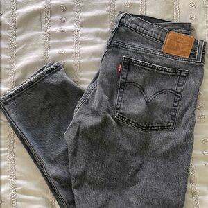 Levi's Black Wedgie Straight Jeans